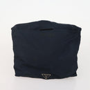 PRADA Shoulder Bag Nylon Leather 5 Set Black Navy Brown Auth bs35225-17