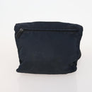 PRADA Shoulder Bag Nylon Leather 5 Set Black Navy Brown Auth bs35225-18