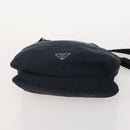 PRADA Shoulder Bag Nylon Leather 5 Set Black Navy Brown Auth bs35225-20