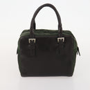 PRADA Shoulder Bag Nylon Leather 5 Set Black Navy Brown Auth bs35225-23
