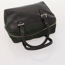 PRADA Shoulder Bag Nylon Leather 5 Set Black Navy Brown Auth bs35225-24