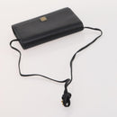 GIVENCHY Barry Shoulder Bag Leather 4 Set Black Gold Silver Auth bs35228-11