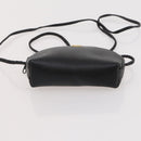 GIVENCHY Barry Shoulder Bag Leather 4 Set Black Gold Silver Auth bs35228-18