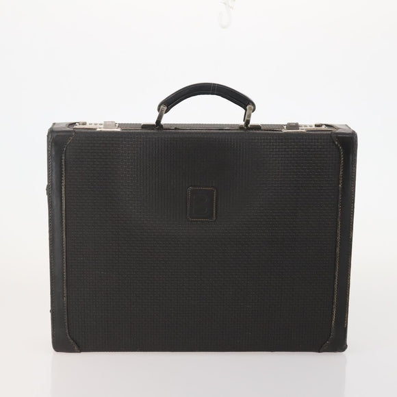 GIVENCHY Barry Shoulder Bag Leather 4 Set Black Gold Silver Auth bs35228