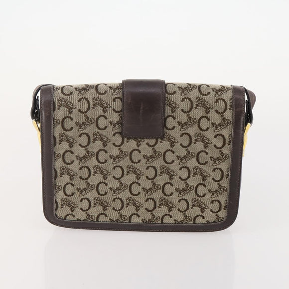 CHANEL Miu Miu C Sulky Bag Canvas Mesh Leather 2way 3 Set Auth bs35229