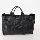 CHANEL Miu Miu C Sulky Bag Canvas Mesh Leather 2way 3 Set Auth bs35229-2