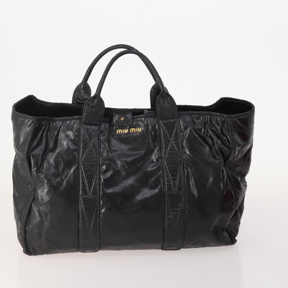 CHANEL Miu Miu C Sulky Bag Canvas Mesh Leather 2way 3 Set Auth bs35229
