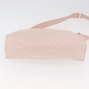 Christian Dior Trotter Canvas Shoulder Bag Pink Silver Auth bs35231-6
