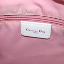 Christian Dior Trotter Canvas Shoulder Bag Pink Silver Auth bs35231-19