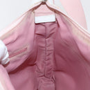 Christian Dior Trotter Canvas Shoulder Bag Pink Silver Auth bs35231-21
