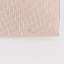 Christian Dior Trotter Canvas Shoulder Bag Pink Silver Auth bs35231-3