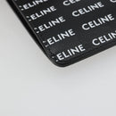 CELINE Shoulder Bag PVC Leather Black Auth bs35232A-11