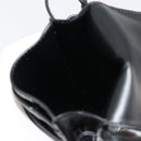 CELINE Shoulder Bag PVC Leather Black Auth bs35232A-18