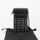 CELINE Shoulder Bag PVC Leather Black Auth bs35232A-22