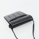 CELINE Shoulder Bag PVC Leather Black Auth bs35232A-6