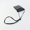CELINE Shoulder Bag PVC Leather Black Auth bs35232A-7