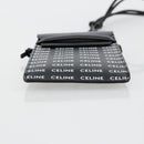 CELINE Shoulder Bag PVC Leather Black Auth bs35232A-9