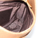 GIVENCHY Shoulder Bag Canvas Bronze Gold Auth bs35236-18