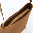 GIVENCHY Shoulder Bag Canvas Bronze Gold Auth bs35236-6