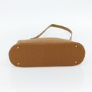 GIVENCHY Shoulder Bag Canvas Bronze Gold Auth bs35236-9