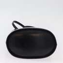 Salvatore Ferragamo Chain Tote Bag Patent leather Black Gold Auth bs35237-9