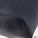 Christian Dior Trotter Canvas Hand Bag Navy Gold Auth bs35238-12