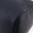 Christian Dior Trotter Canvas Hand Bag Navy Gold Auth bs35238-13
