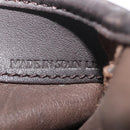LOEWE Anagram Shoulder Bag Suede Brown Gold Auth bs35241-12