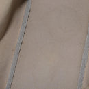 LOEWE Anagram Hand Bag PVC Gold Gray Auth bs35243-10