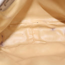 CELINE Macadam Canvas Umhängetasche PVC Leder Braun Gold Auth bs35244-16