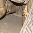 FENDI Zucca Canvas Hand Bag Black Brown Auth bs35246-18
