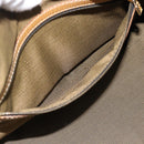 FENDI Zucca Canvas Hand Bag Black Brown Auth bs35246-20