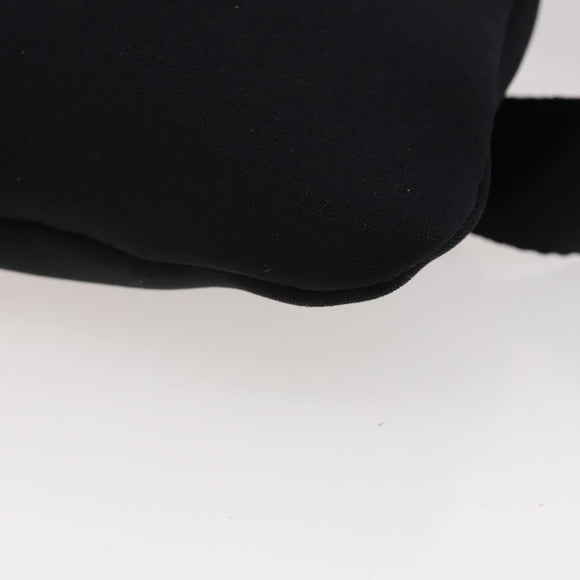 PRADA Sports Line Waist bag Nylon Black Auth bs35247A