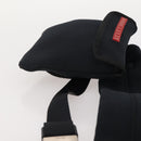 PRADA Sports Line Waist bag Nylon Black Auth bs35247A-4