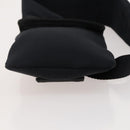 PRADA Sports Line Waist bag Nylon Black Auth bs35247A-5