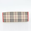 BURBERRY Nova Check Tote Bag Canvas Beige Auth bs35250-5