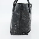 Salvatore Ferragamo Gancini Tote Bag Patent leather Black Silver Auth bs35253-4