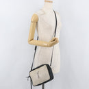 SAINT LAURENT Umhängetasche beschichtete Canvas Silber Beige Original bs35257-23