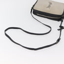 SAINT LAURENT Umhängetasche beschichtete Canvas Silber Beige Original bs35257-7