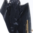 VALENTINO Shoulder Bag Leather Black Gold Auth bs35258-19