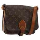 LOUIS VUITTON Monogram Cartouchiere MM Shoulder Bag M51253 LV Auth bs35264-1
