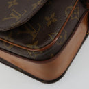 LOUIS VUITTON Monogram Cartouchiere MM Shoulder Bag M51253 LV Auth bs35264-14