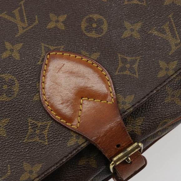 LOUIS VUITTON Monogram Cartouchiere MM Shoulder Bag M51253 LV Auth bs35264