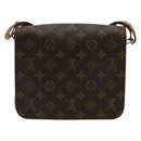 LOUIS VUITTON Monogram Cartouchiere MM Shoulder Bag M51253 LV Auth bs35264-2