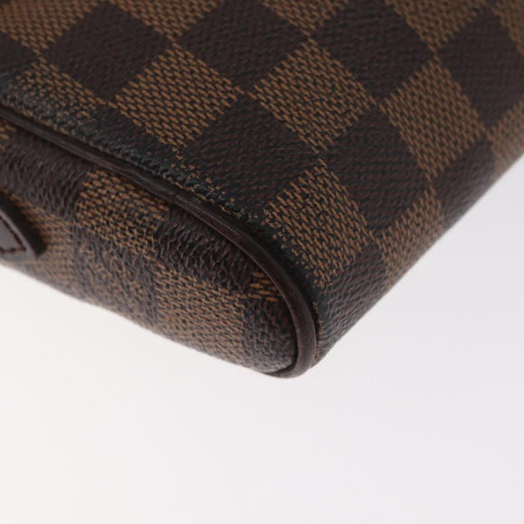 LOUIS VUITTON Damier Ebene Pochette Ipanema Shoulder Bag N51296 LV Auth bs35266
