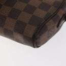 LOUIS VUITTON Damier Ebene Pochette Ipanema Shoulder Bag N51296 LV Auth bs35266-12