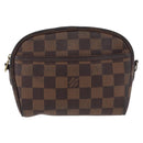 LOUIS VUITTON Damier Ebene Pochette Ipanema Shoulder Bag N51296 LV Auth bs35266-2