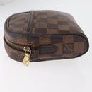LOUIS VUITTON Damier Ebene Pochette Ipanema Shoulder Bag N51296 LV Auth bs35266-5