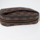 LOUIS VUITTON Damier Ebene Pochette Ipanema Shoulder Bag N51296 LV Auth bs35266-7
