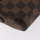 LOUIS VUITTON Damier Ebene Pochette Ipanema Shoulder Bag N51296 LV Auth bs35266-9